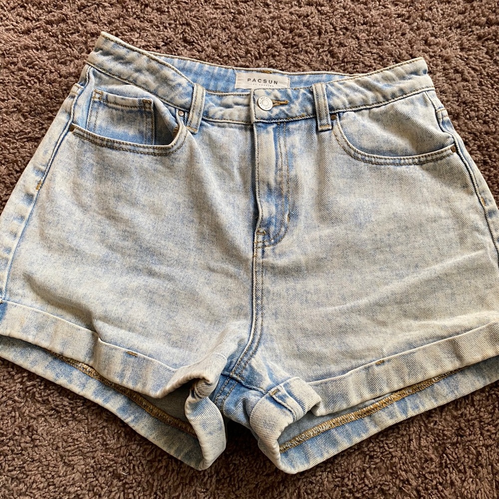 Mom Styled Jean Shorts